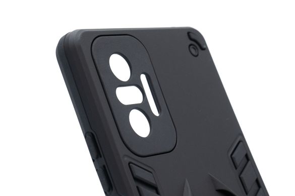 Чохол SP Transformer Ring for Magnet для Xiaomi Redmi Note 10 Pro black протиударний Full Camera