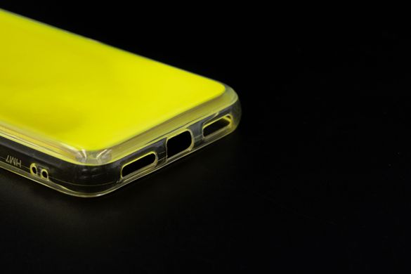 Накладка Color Sand для Xiaomi Redmi 7 neon sand glow in the dark yellow