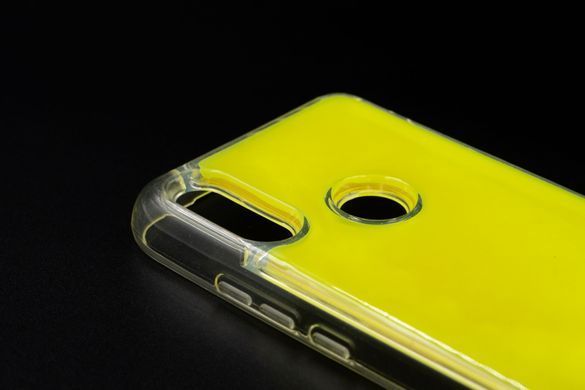 Накладка Color Sand для Xiaomi Redmi 7 neon sand glow in the dark yellow