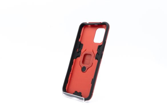 Накладка Protective для Xiaomi Mi 10 Lite з кільцем red