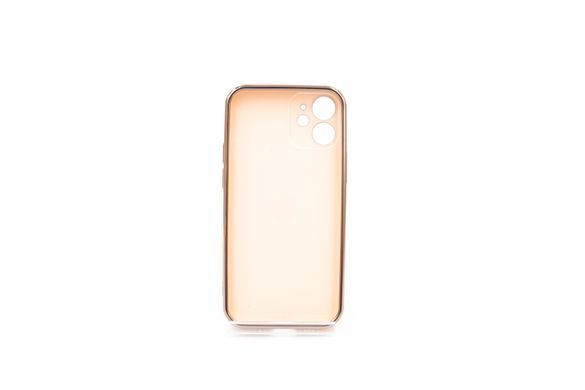 Силіконовий чохол Farfor 2-line для iPhone 12 Mini pink sand Sp
