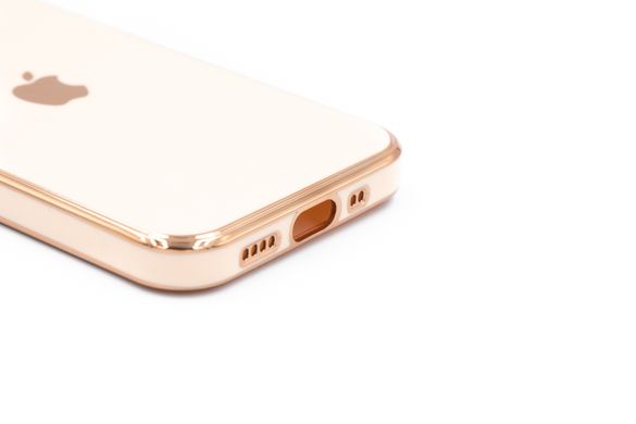 Силіконовий чохол Farfor 2-line для iPhone 12 Mini pink sand Sp