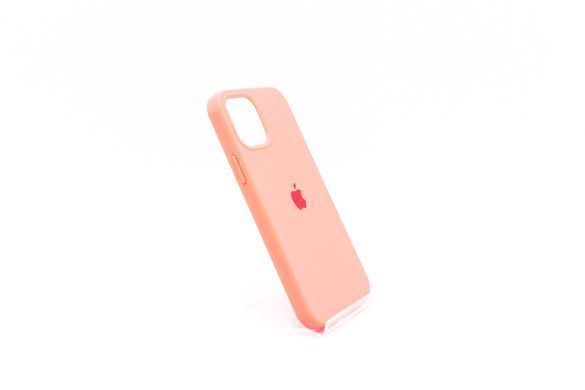 Силиконовый чехол Full Cover для iPhone 12/12 Pro coral