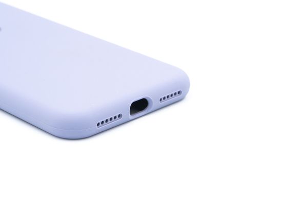 Силіконовий чохол Full Cover для iPhone X/XS lavender gray