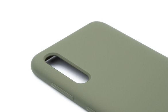 Силиконовый чехол Full Cover SP для Samsung A50 dark olive