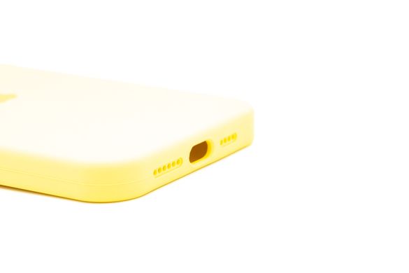 Силіконовий чохол Full Cover для iPhone 15 Pro Max yellow