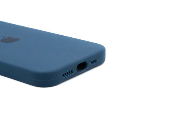 Силіконовий чохол Full Cover для iPhone 14 steel blue