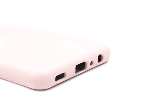 Силіконовий чохол Full Cover для Samsung A32 4G pink sand Full Camera без logo