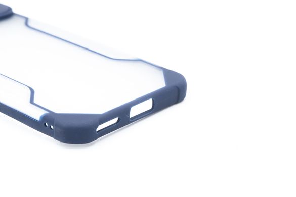 TPU чохол Camshield mate Ease для Xiaomi Mi 11 lite blue шторка/захист камери