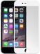 Защитное 4D стекло Gorila для iPhone 6/6S white