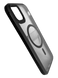 Чохол iPaky Carbone Clear with MagSafe для iPhone 13 black