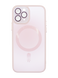 Чехол TPU+Glass Sapphire Midnight with MagSafe для iPhone 11 Pro pink sand