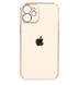Силіконовий чохол Farfor 2-line для iPhone 12 Mini pink sand Sp