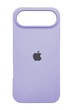 Силіконовий чохол Full Cover для iPhone 17 Air light lilac (glycine)