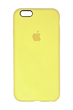 Силиконовый чехол Full Cover для iPhone 6 neon yellow