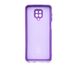 Силіконовий чохол Full Cover для Xiaomi Redmi Note9S/Note9Pro purple Full Camera без logo