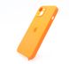 Силіконовий чохол Full Cover для iPhone 13 orange Full Camera