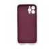 Силіконовий чохол Bright colors для iPhone 12 Pro burgundy (TPU)