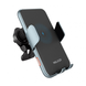 Автотримач Walker CX-057 Smart Sensor 15W у вент,решітку з бездротовою зарядкою black