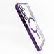 Чохол WAVE Metal Color with MagSafe для Samsung S24 FE deep purple Full Camera