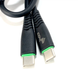 Кабель 4you Elbe Type-C to Type-C 3A 1m black