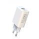 Мережевий зарядний пристрій XO L85D QC3.0 (1USB/18W) +USB-Lightning white
