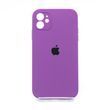 Силіконовий чохол Full Cover Square для iPhone 11 grape Full Camera