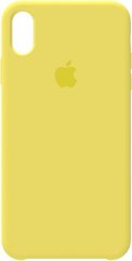 Силіконовий чохол Full Cover для iPhone XS Max yellow