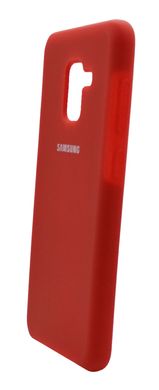 Силиконовый чехол Silicone Cover для Samsung A8 (2018)/A530 red