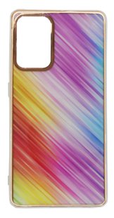 Силиконовый чехол Rainbow для Samsung A72 orange