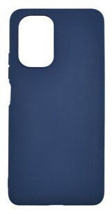 Силиконовый чехол Soft feel для Xiaomi Poco F3/Redmi K40/K40 pro/K40 pro+/Mi11i blue Candy