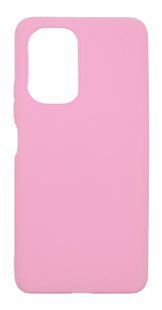 Силиконовый чехол Soft feel для Xiaomi Poco F3/Redmi K40 pink Candy