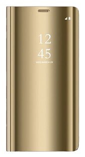 Чохол книжка Clear View для Samsung S9 2018 gold