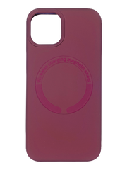 Силіконовий чохол Full Cover with MagSafe для iPhone 13 lilac pride