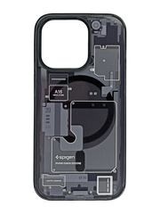 Силіконовий чохол Spigen MagSafe Diagram для IPhone 14 Pro black
