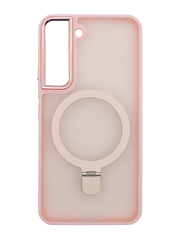 Чохол Matte Ring-MagSafe для Samsung S22 5G light pink
