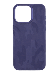 Чехол Speshl Camo Leather with MagSafe для iPhone 14 lilac