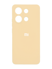 Силиконовый чехол Full Cover для Xiaomi Redmi Note 13 4G pink sand Full Camera