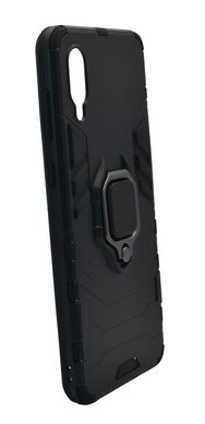 Чохол Transformer Ring for Magnet для Samsung A02 black протиударний