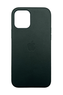 Чохол Original Leather with Magsafe для iPhone 12/12 Pro forest green