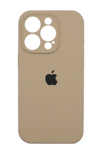 Силиконовый чехол Full Cover для iPhone 14 Pro Max desert gold Full Camera