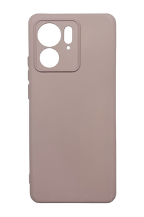 Силіконовий чохол Full Soft для Motorola Edge 40 pink sand Full Camera