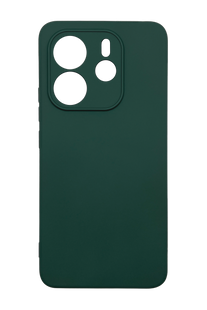 Силиконовый чехол WAVE Сolorful для Xiaomi Redmi Note 14 4G forest green Full Camera (TPU)