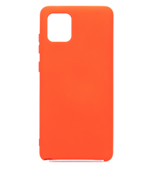 Силиконовый чехол Full Cover для Samsung Note 10 Lite /A81 red без logo