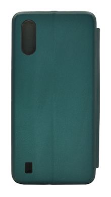 Чехол книжка Original кожа для Samsung A01 dark green (4you)