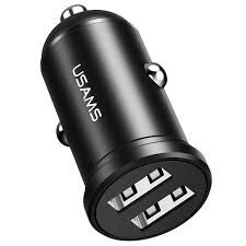 Автомобильное зарядное устройство Usams US-CC114 C20 2.4A/2usb mini black