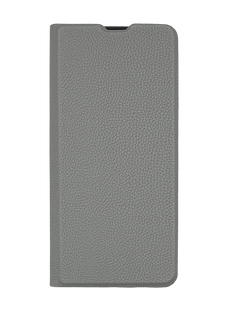 Чехол книжка FIBRA (рельеф) для Xiaomi Redmi Note 12S grey Full Camera