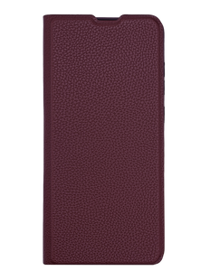 Чохол книжка FIBRA (рельєф) для Xiaomi Redmi Note 15 Pro Plus bordo Full Camera