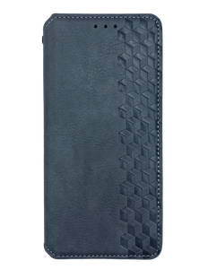 Чохол-книжка шкіра для Xiaomi Redmi Note 15 Pro Plus 5G blue Getman Cubic PU