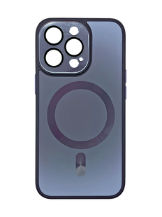 Чохол TPU+Glass Sapphire Midnight with MagSafe для iPhone 14 Pro Max dasheen